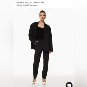 Aritzia Babaton Command Pant - Mirror Crepe - size 4